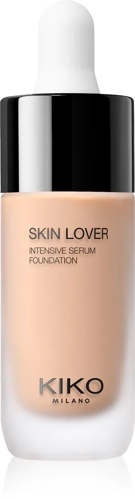 Тональное средство KIKO Milano Skin Lover Intensive Serum Foundation увлажняющее, среднее покрытие, 20 мл, оттенок 2WR Warm Rose