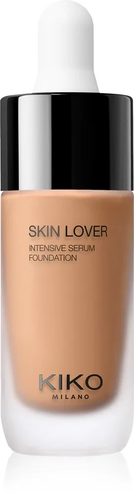 Тональное средство KIKO Milano Skin Lover Intensive Serum Foundation увлажняющее, среднее покрытие, 20 мл, оттенок 5WO Warm Olive