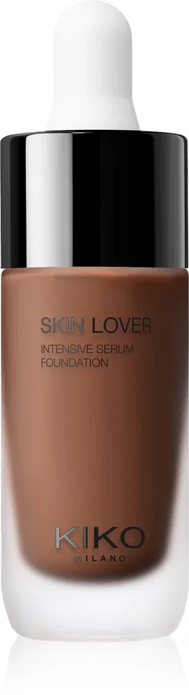 Тональное средство KIKO Milano Skin Lover Intensive Serum Foundation увлажняющее, среднее покрытие, 20 мл, оттенок 9NG Neutral Gold