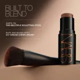 Кисть для румян NARS Brush Cheek из синтетического волокна, 1 шт #17 — фото 2