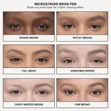 Маркер для бровей Anastasia Beverly Hills MicroStroke Brow Pen водостойкий, с тонким наконечником, стойкий, 0,5 мл, оттенок Blonde — фото 8