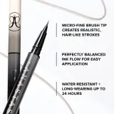 Маркер для бровей Anastasia Beverly Hills MicroStroke Brow Pen водостойкий, с тонким наконечником, стойкий, 0,5 мл, оттенок Granite — фото 6