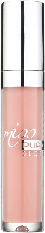 Блеск для губ PUPA Milano Miss Pupa лёгкий, не склеивает губы, 5 мл, оттенок 103 Forever Nude
