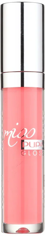 Блеск для губ PUPA Milano Miss Pupa лёгкий, не склеивает губы, 5 мл, оттенок 202 Frosted Apricot