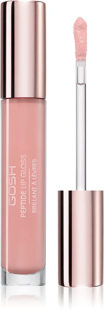 Блеск для губ GOSH COPENHAGEN Peptide Lip Gloss с пептидами, увлажняющий, 7 мл, оттенок 009 Cutie Pie