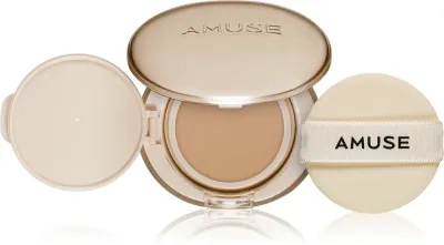 Кушон тональный AMUSE Dew Jelly Master Cushion среднее покрытие, со средней защитой от солнца, 15 г