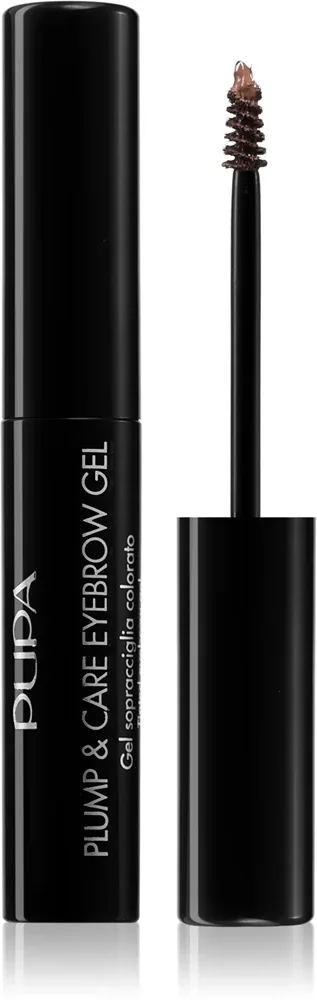 Гель для бровей PUPA Milano Plump Care Eyebrow Gel тонирующий, со щёточкой, 3 мл, оттенок 3 мл