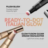 Хайлайтер KIKO Milano Glow Fusion Gleam Dream Highlighter с насыщенной пигментацией, 14 мл, оттенок 14 мл — фото 5