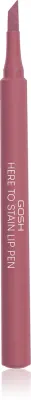 Карандаш для губ GOSH COPENHAGEN Here To Stain Lip Pen стойкий, увлажняющий, 1 мл