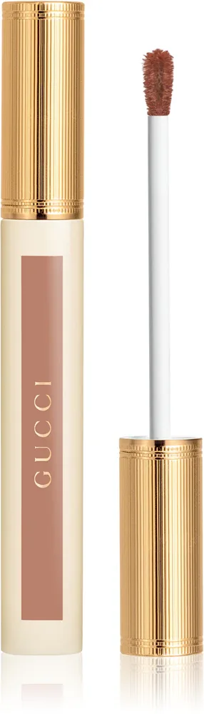 Помада для губ жидкая Gucci Glow Oil-In-Water Tint Liquid Lipstick с гиалуроновой кислотой, блестящая, 6,5 мл, оттенок 226 Emma Rosedust