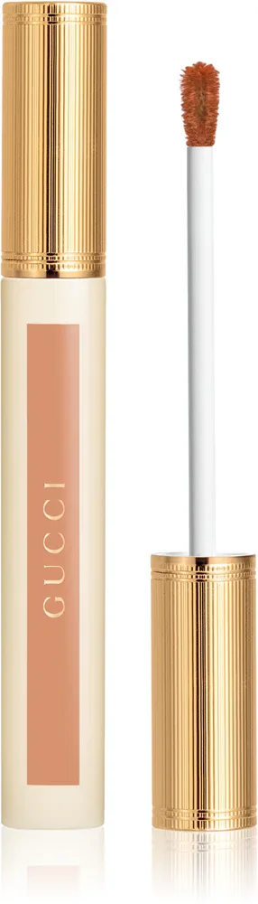 Помада для губ жидкая Gucci Glow Oil-In-Water Tint Liquid Lipstick с гиалуроновой кислотой, блестящая, 6,5 мл, оттенок 130 Elsa Hazel