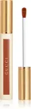 Помада для губ жидкая Gucci Glow Oil-In-Water Tint Liquid Lipstick с гиалуроновой кислотой, блестящая, 6,5 мл, оттенок 308 Lucy Dark Orange — фото 1