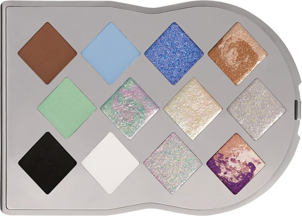 Dolce&Gabbana Eye Dare You! Beyond - Палетка теней для век Dolce Gabbana Eye Dare You! Beyond с хайлайтерами, 12 оттенков, 13,1 г, 13.1 г
