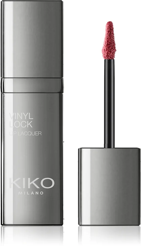 Помада для губ KIKO Milano Vinyl Lock жидкая, с высоким блеском, 4 мл, оттенок 05 I See Red