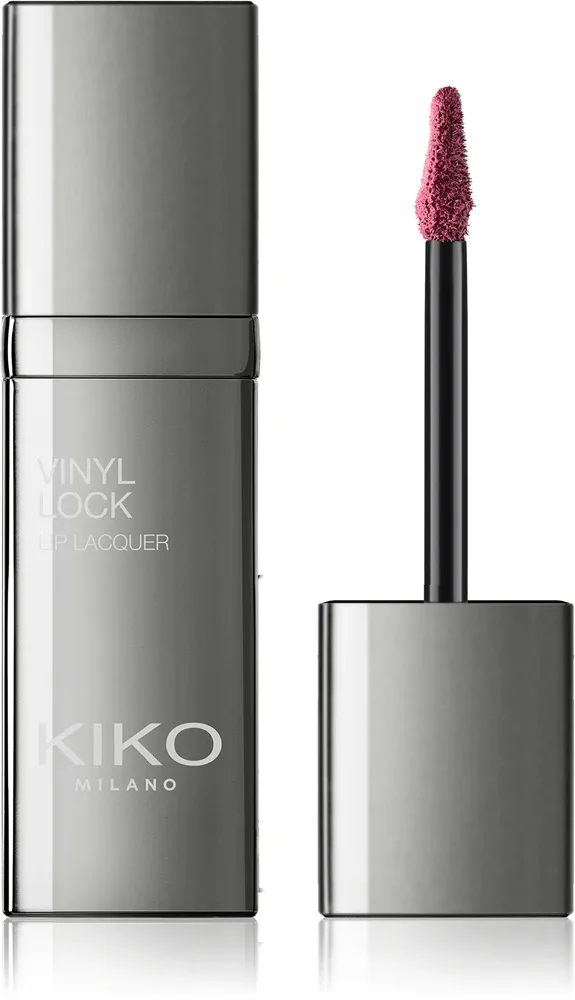 Помада для губ KIKO Milano Vinyl Lock жидкая, с высоким блеском, 4 мл, оттенок 06 Berry Crush