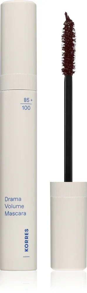 Тушь для ресниц Korres Drama Volume Mascara для объёма, стойкая, 13 мл, оттенок 02 Brown