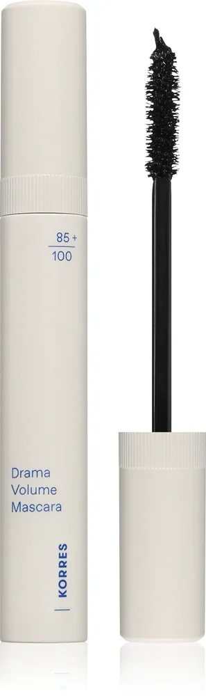Тушь для ресниц Korres Drama Volume Mascara для объёма, стойкая, 13 мл, оттенок 01 Black
