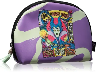 Косметичка Mad Beauty Disney Villains Maleficent с молнией, 1 шт