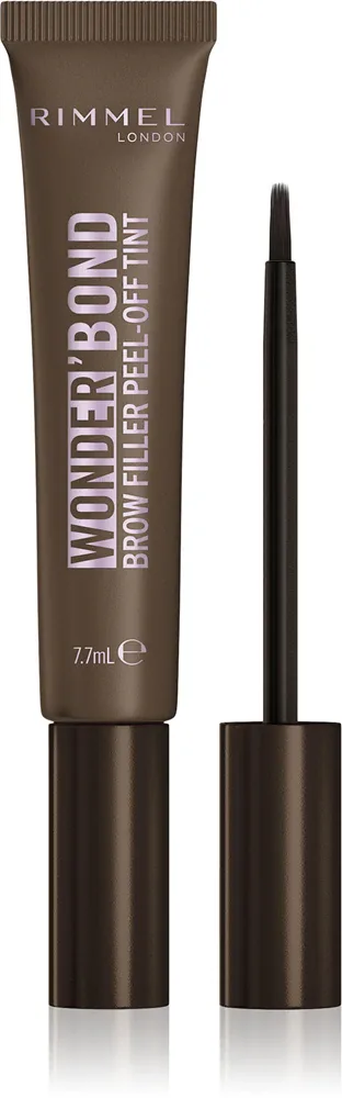 Гель для бровей Rimmel Wonder'Bond стойкий, быстросохнущий, 7,7 мл, оттенок 003 Dark Brown