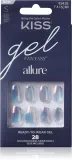 Накладные ногти KISS Gel Fantasy Allure с эффектом гелевых ногтей, с клеем, 28 шт — фото 1