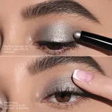 Тени для век Anastasia Beverly Hills GLIDR Shadow Stick в карандаше, кремовые, стойкие, 1,5 г, оттенок Pearl — фото 7
