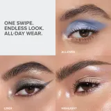 Тени для век Anastasia Beverly Hills GLIDR Shadow Stick в карандаше, кремовые, стойкие, 1,5 г, оттенок Greenergy — фото 6