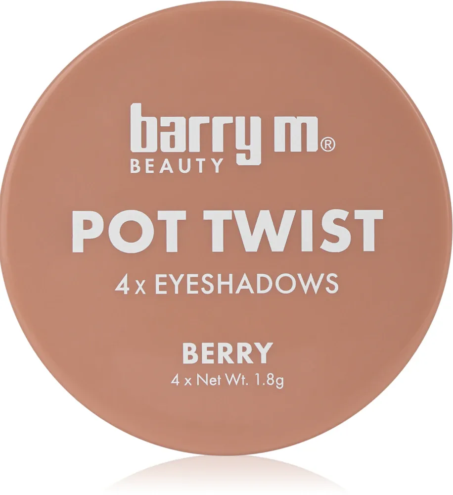 Тени для век Barry M Pot Twist набор, матовые и блестящие, 4 x 1,8 г, оттенок 4 г