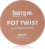 Тени для век Barry M Pot Twist набор, матовые и блестящие, 4 x 1,8 г, оттенок 4 г — фото 1