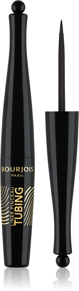 Подводка для глаз Bourjois Liner Pinceau Tubing стойкая, с аппликатором, 2,5 мл, оттенок 001 Ultra Black