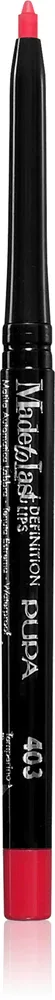 Карандаш для контура губ PUPA Milano Made to Last Definition Lips стойкий, с маслом жожоба, 0,35 г, оттенок 403 - Fruit Cocktail