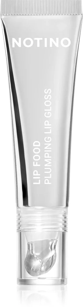Блеск для губ Notino Lip Food Plumping Lip Gloss, с эффектом объёма, прозрачный, 10 мл 00 Clear