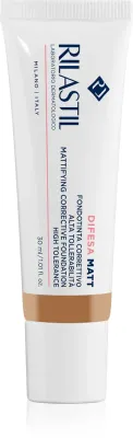 Тональный крем Rilastil Difesa Make Up Matt матирующий, среднее покрытие, флюид, 30 мл