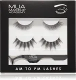 Накладные ресницы MUA Makeup Academy Lashes Am To Pm универсальные, многоразовые, 2 пары — фото 1