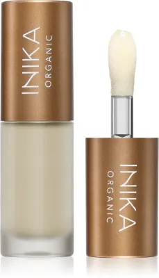 Блеск для губ INIKA Organic Lip Oil Collagen + Squalane ухаживающий, с высоким блеском, 5 мл