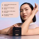 Тональное средство Catrice Invisible Cover Cushion Foundation кушон, с SPF, 10 г, оттенок 012C — фото 4