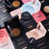 Тональное средство Catrice Invisible Cover Cushion Foundation кушон, с SPF, 10 г, оттенок 012C — фото 8
