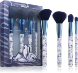 Набор кистей для макияжа Mad Beauty Stitch Denim мягкий ворс, 4 шт — фото 1