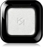 Тени для век KIKO Milano High Pigment матовые, стойкие, бежевые, 1,5 мл, оттенок 38 Metallic Light Silver — фото 1