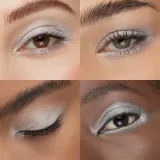 Тени для век KIKO Milano High Pigment матовые, стойкие, бежевые, 1,5 мл, оттенок 46 Metallic Sky Blue — фото 3