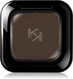 Тени для век KIKO Milano High Pigment матовые, стойкие, бежевые, 1,5 мл, оттенок 57 Dark Brown — фото 1