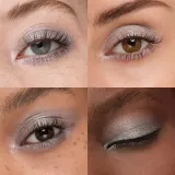 Тени для век KIKO Milano High Pigment матовые, стойкие, бежевые, 1,5 мл, оттенок 58 Light Grey — фото 3