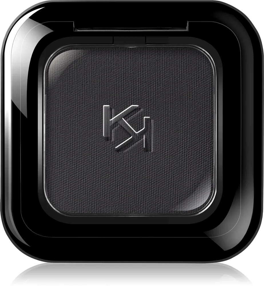 Тени для век KIKO Milano High Pigment матовые, стойкие, бежевые, 1,5 мл, оттенок 54 Matte Black