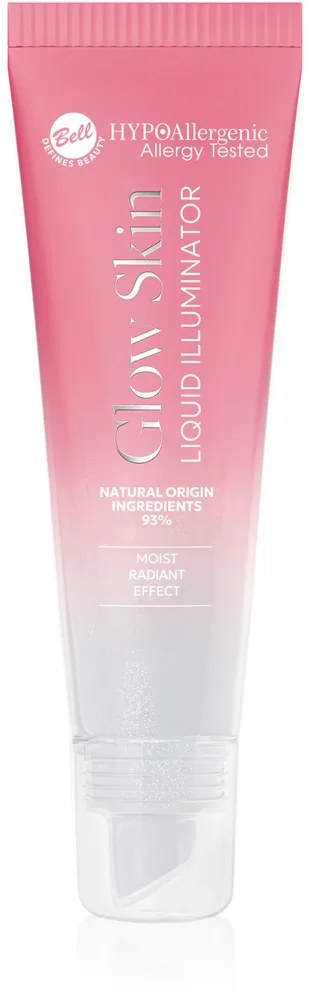 Хайлайтер Bell HYPOallergenic Glow Skin Liquid Illuminator жидкий, с сияющим финишем, 11,5 г