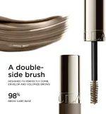 Гель для бровей Clarins Wonder Sculp Eyebrow Gel фиксирующий, 5 мл, оттенок 02 cool brown — фото 3