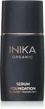 Тонирующий крем для лица INIKA Organic Serum Foundation с лёгкой степенью покрытия, увлажняющий, 25 мл, оттенок Bold — фото 1
