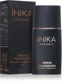 Тонирующий крем для лица INIKA Organic Serum Foundation с лёгкой степенью покрытия, увлажняющий, 25 мл, оттенок Bold — фото 2