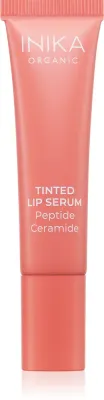 Бальзам для губ INIKA Organic Tinted Lip Serum Peptide + Ceramide тонирующий, увлажняющий, 10 мл