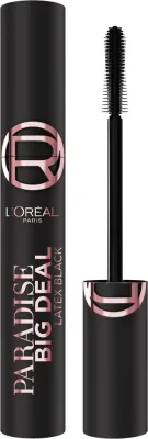 L’Oréal Paris Lash Paradise Big Deal - Тушь для ресниц L’Oreal Paris Lash Paradise Big Deal удлиняющая, для объёма, подкручивающая, 9,9 мл, 9.9 мл