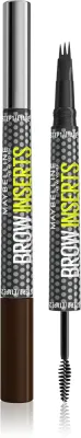 MAYBELLINE NEW YORK Brow Inserts - Фломастер для бровей Maybelline Brow Inserts с щёточкой, для естественного эффекта, 1,25 мл, 1.25 мл