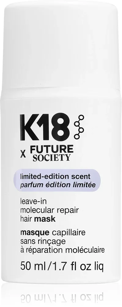 Маска для волос K18 Future x Society Leave-in Molecular Repair Hair Mask несмываемая, для окрашенных волос, 50 мл